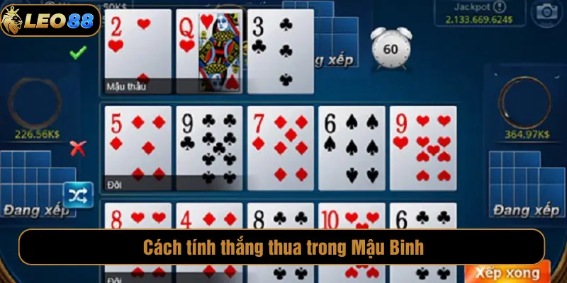 Cách tính thắng thua trong Mậu Binh