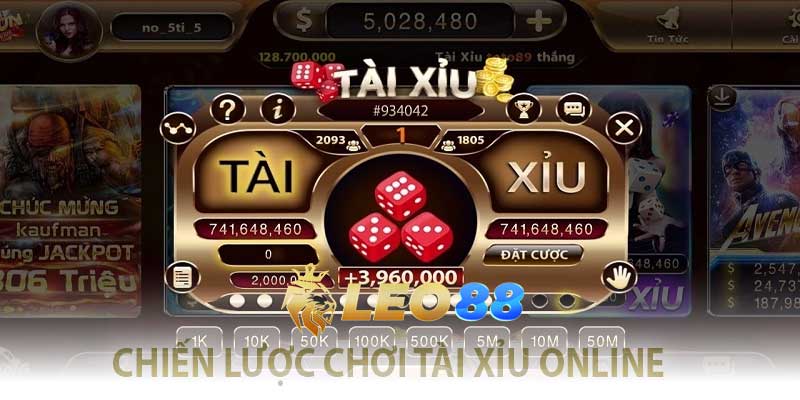 chiến lược chơi tài xỉu online