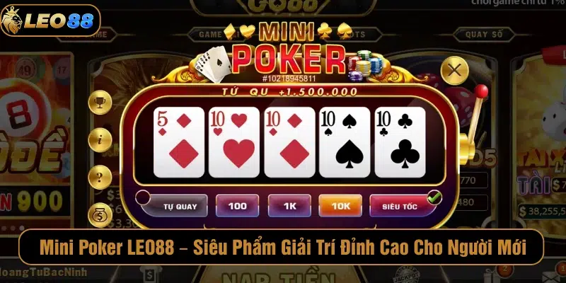Mini poker LEO88